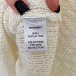 En Crême En Creme Hooded Fringe Off White/ Cream Sweater Photo 14