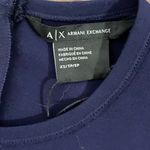 Armani Exchange NWT Bodycon Ponte Seamed Mini Dress Navy Blue Size XS Photo 7