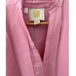 Emily McCarthy Pink Frankie Dress Bubble‎ Sleeve Preppy Mini Pockets Size Medium Photo 3
