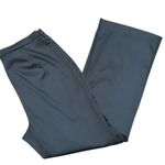 Urban Outfitters NWOT Satin Disco Flare High Rise Dress Pants Steel Blue Size 12 Photo 7