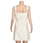 BHLDN  Meadow Embellished Square-Neck Mini Dress, Ivory, 8 (US) Photo 7