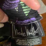 Nicole Miller  Multicolor Ticket Print Skirt Photo 5