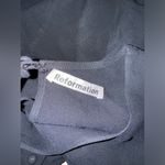 Reformation NWOT Valerie Tiered Midi Dress in Black Puff Sleeves Lace sz 2 Photo 4