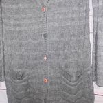 Matilda Jane  Gray Stay Cozy Knit Duster Cardigan | Women’s Large Photo 1