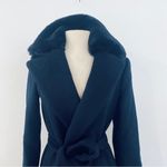 Club Monaco wool blend coat in dark Navy Photo 7