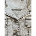 Chico's Chico’s  Gray Distressed Military Denim Lightweight Women Jacket
SZ 2 Photo 2