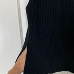 Hippie Rose Black Shoulder Cut Out Sweater Size Small Photo 9