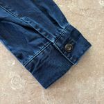 CAbi  Cotton Modal Ombre Denim Women’s Button Down Top Size M Photo 4