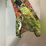 Mix Nouveau green tropical sheer coverup/tunic Size XL Photo 6