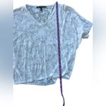 White House | Black Market  White Sheer Butterfly Print Tee XXS Photo 2