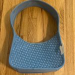 Anthropologie NWT  Blue Woven Neoprene Shoulder Bag Photo 0