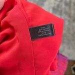 The Limited  Jacquard Pencil Skirt Size 8 Animal Print Textured Red Purple Photo 6