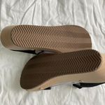 Sedette Sandal Co. Black Canvas & Wood Platform Wedge Retro Sandals Size 9.5 Photo 7