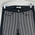 7 For All Mankind  Women's Black & White Patterned Striped Textured Jeans Size 28 Photo 4