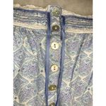 Eileen West Nightgown Blue Ballet Sleeveless Babydoll Lace Trim Cotton Size XL Photo 3