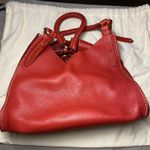Cole Haan  Handbag Pebbled Leather Coral Photo 0