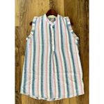 Cloth & Stone Cloth & Stone Anthropologie Womens Rayon Stripe Blouse/Cover up Size L, EUC Photo 1