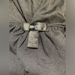 Style & Co black floral blouse Photo 2