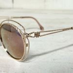 Roberto Cavalli RC1030 Cascina Rose Gold Metal Frame Mirrored Round Sunglasses Photo 2
