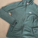 The North Face  green full zip up hoodie   Photo 2