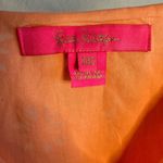 Lilly Pulitzer Orange Eyelet Lace Pom Top Preppy Cottage Summer Girly Vacation Photo 2