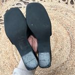 Naturalizer  CAVIAR BLACK LEATHER  Womens 7 SLIDE SANDALS NICE Photo 3