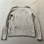 Banana Republic  x Flipucci Grey Crewneck Merino Wool Sweater Size Medium GUC Photo 4