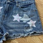 Forever 21  Eras Tour jean cut off shorts with sequins stars Photo 3