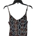 Veronica M Bias Tank Jumpsuit In Mikael Snake Reptile Print Women Size XS NWT Photo 6