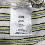 Ellen Tracy Linen Blend Top-Tunic Women XXL Striped Gauze Resort Everyday Boho Photo 6