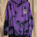 Jeffree Star  Purple Black Logo Tie Dye Pullover Hoodie Large Photo 0