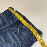 American Eagle jegging jean distressed knees/ankle button/zip pockets Sz 8 short Photo 3