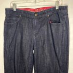 CJ by Cookie Johnson Grace Bootcut Jeans sz 30 (32x29) Dark Denim Blue Stretch Photo 1