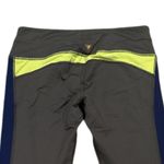 YOGASMOGA COLORBLOCK GRAY BLUE NEON GREEN WORKOUT YOGA LEGGINGS 8 Photo 6