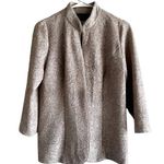 Alex Evenings  Embellished Open Front Coat Jacket Cocktail Formal Cream 12 Photo 0