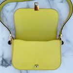 Valentino Garavani Valentino women’s pierced stud small yellow leather shoulder bag Photo 11