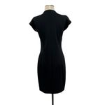 Just Cavalli  Dress Sheath Leopard Animal Print Short‎ Sleeve Black Size 44 US 8 Photo 8