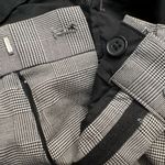 H&M  Gray Glen Check Skinny Fit‎ Dress Work Pants Photo 3