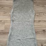 ZARA gray knit mini dress Photo 2