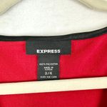 EXPRESS  Vintage Y2K Babydoll Midi Dress Size Small 3/4 Red ALT Gilmore Girls Photo 5