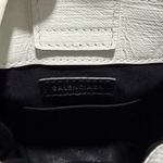 Balenciaga  Shopping Phone Holder Tote Bag White Leather Crossbody Made in Italy Photo 8