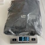 Adidas NWOT ‎ women’s dark gray soft quarter zip jacket sweatshirt medium Photo 6