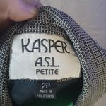 Kasper  for A.S.L. Petite Gray Plaid Blazer Size 2P Petite. Photo 6