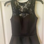 Iris - Black Lace Sleeveless Top Photo 0