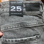 Dear John New  Gray Flare Wide Leg Jeans sz 25 Photo 4