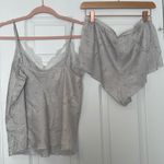 Victoria's Secret Victoria’s Secret blue satin sleep short set Photo 1