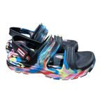 Hunter Women's Black and Pink Sandals Photo 3