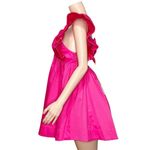 For Love & Lemons  Clementine Mini Dress, Fuchsia, Large Photo 7