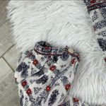 Madewell Tunic Top In Paisley Picnic Cream/Blue. Size XS Photo 7