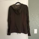 Lululemon Like new reversible dance studio jacket size 10 olive green Photo 4